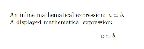 Asymptotically Equal To Symbol