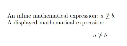 Neither Greater Than Nor Equal To Symbol